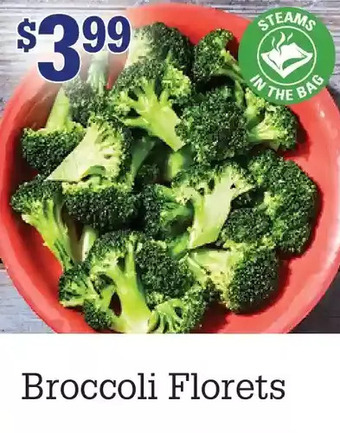 M & M Food Market Broccoli florets offer