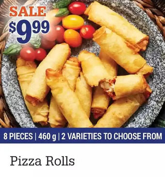 M & M Food Market Pizza rolls offer