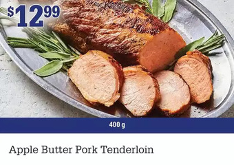 M & M Food Market Apple butter pork tenderloin offer