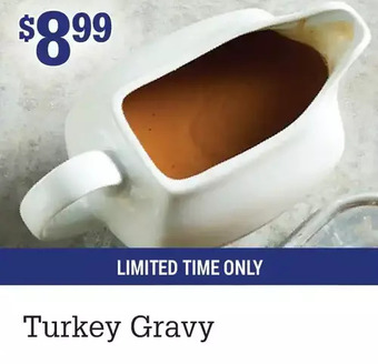 M & M Food Market Turkey gravy offer