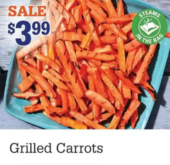 M & M Food Market Grilled carrots offer