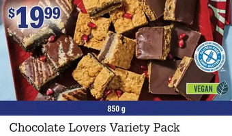 M & M Food Market Chocolate lovers variety pack offer