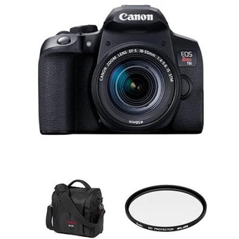 Visions Electronics Canon eos rebel t8i dslr camera kit bundle offer