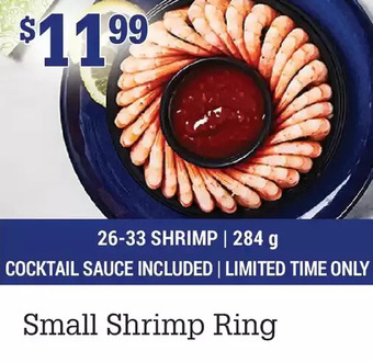 M & M Food Market Small shrimp ring offer