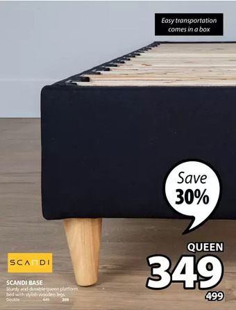 JYSK Scandi base offer