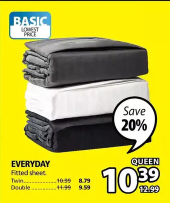 JYSK Everyday (fitted sheet) offer