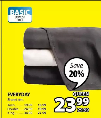 JYSK Everyday (sheet set) offer