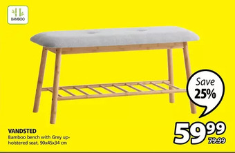 JYSK Vandsted (bench) offer