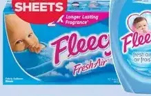 Giant Tiger Fleecy dryer sheets offer