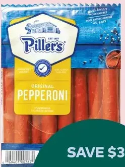 Giant Tiger Piller's meat sticks offer