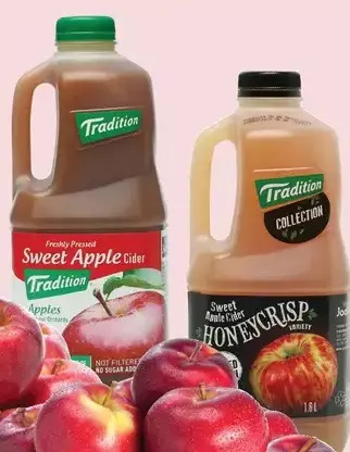 Giant Tiger 1.6-1.75 l tradition cider or lemonade offer