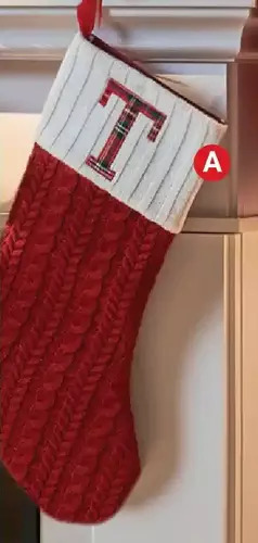 Giant Tiger Monogram stocking offer