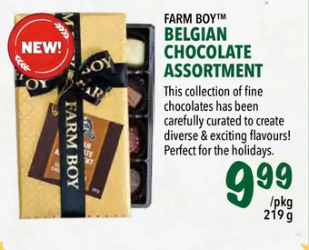 Farm Boy Farm boy belgian chocolate assortment offer