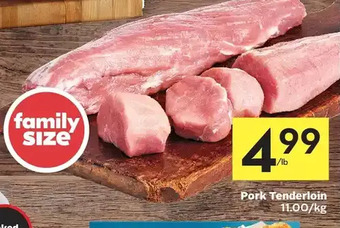 Foodland Pork tenderloin offer