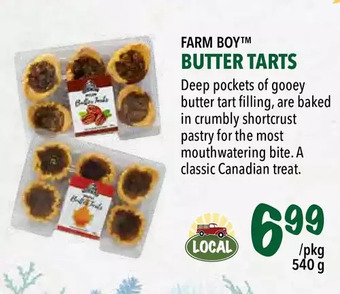Farm Boy Farm boy butter tarts offer