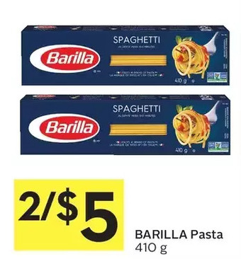 Foodland Barilla pasta offer