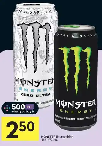 Foodland Monster energy drink offer