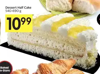 Foodland Dessert half cake offer