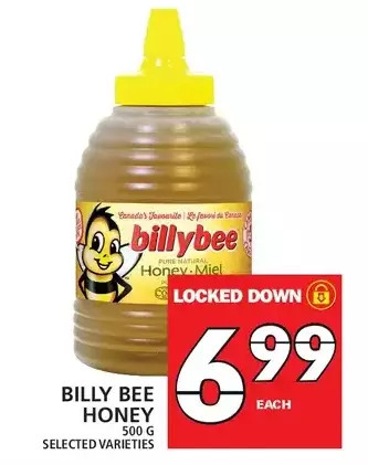 Food Basics Billy bee honey offer