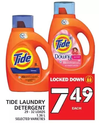Food Basics Tide laundry detergent offer