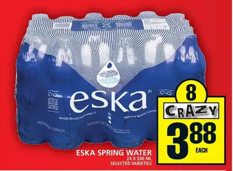 Food Basics Eska spring water offer