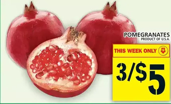 Food Basics Pomegranates offer