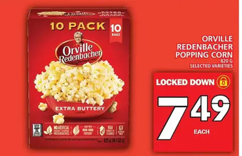 Food Basics Orville redenbacher popping corn offer
