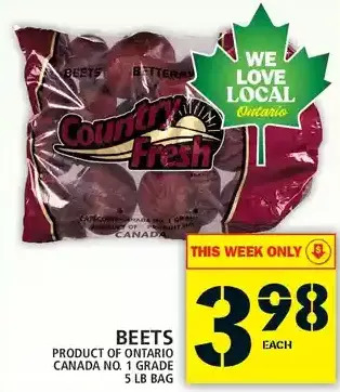 Food Basics Beets offer