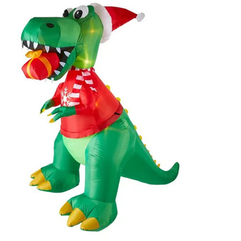 Canadian Tire 8' inflatable holiday dinosaur offer