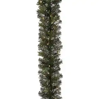 Canadian Tire 24" eucalyptus wreath with bow and 25 led lights offer