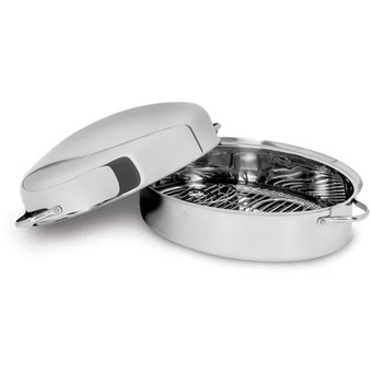 Canadian Tire 18/10 stainless-steel roaster with rack offer