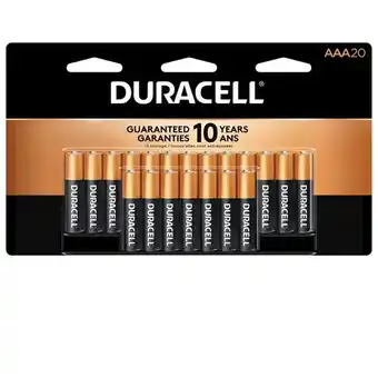 Canadian Tire Duracell aaa alkaline batteries offer