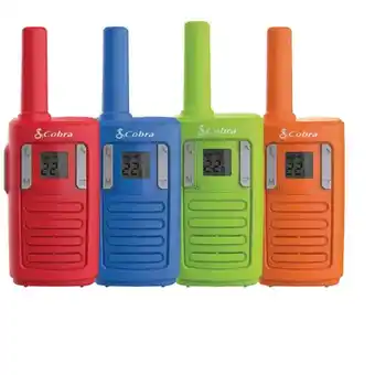 Canadian Tire Cobra rx100-4 kids' two-way radio set, 25km offer