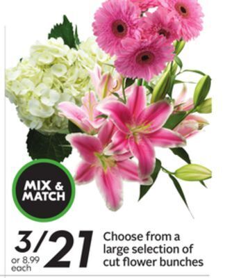 Sobeys Choose from a large selection of cut flower bunches offer