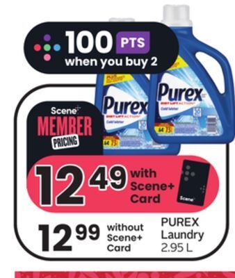 Sobeys Purex laundry offer