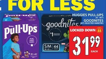 Food Basics Huggies pull-ups or goodnites offer