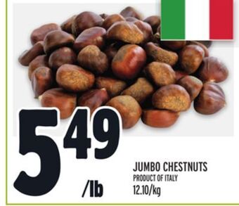 Metro Jumbo chestnuts offer