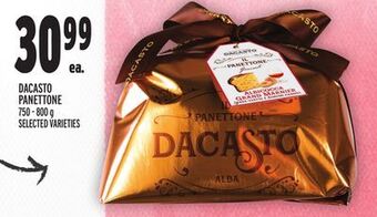 Metro Dacasto panettone offer