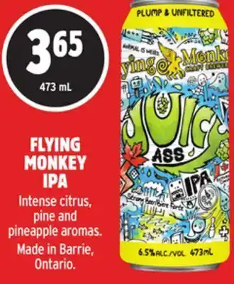 Metro Flying monkey ipa offer