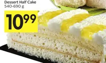 Foodland Dessert half cake 540-690 g offer