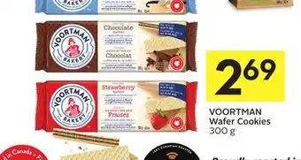 Foodland Voortman wafer cookies 300 g offer