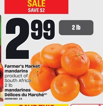 Independent Grocer Farmer's market™ mandarins, 2 lb offer