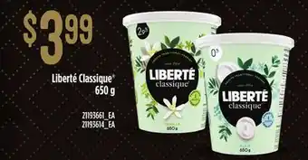 Independent Grocer Liberté classique®, 650 g offer