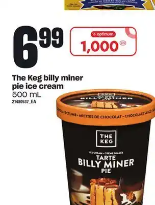 Independent Grocer The keg billy miner pie ice cream, 500 ml offer