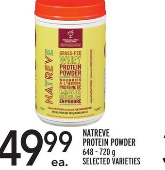 Metro Natreve protein powder offer