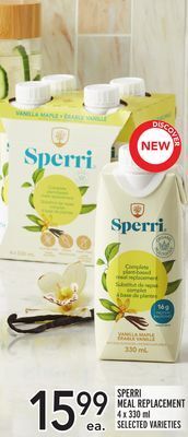 Metro Sperri meal replacement offer