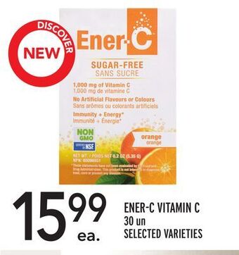 Metro Ener-c vitamin c offer