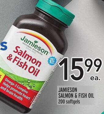 Metro Jamieson salmon & fish oil offer