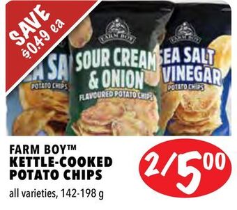 Farm Boy Farm boy™ kettle-cooked potato chips offer