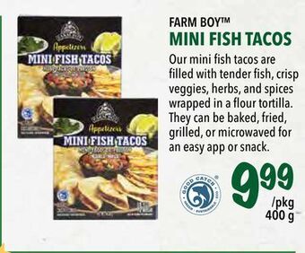 Farm Boy Farm boy™ mini fish tacos offer